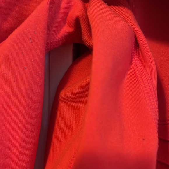 ALO Yoga Leggings Small Red Moto High Rise Workout - Picture 4 of 4